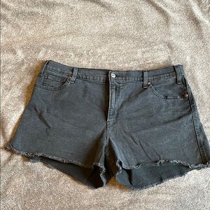Signature by Levi Strauss Black Jean Shorts